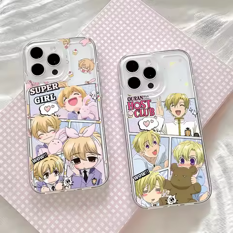 Ouran High School Host Club Phone Case For iPhone 17 16 16e 15 14 13 12 11 Mini Pro Max X XR XSMax 7