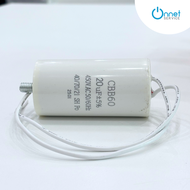 คาปาซิเตอร์รัน CAPACITOR CBB60 16uF/ 20uF สำหรับมอเตอร์ประตูรีโมท BSM AC