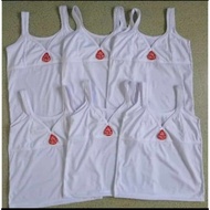 Plain White Sando Bra | Cotton 3-14 Yrs Old