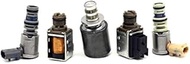 Shift Solenoid, 5PCS A & B Transmission Shift Solenoid EPC TCC Solenoid for GM 4L60E Model Automatic
