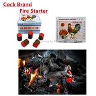 Cock Brand Fire Starter / BBQ Charcoal Fire Starter / Camping Fire Starter / Penyala Api Arang