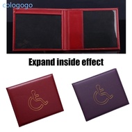 COLO Disabled Badge and Timer Holder Hologram Safe Parking Permit Display Cover Parking Pass Permit 