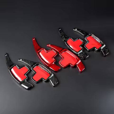 Carbon Fiber Steering Wheel Paddle Shift For Mercedes Benz A B E M Class ML W166 W176 W204 W212 W222