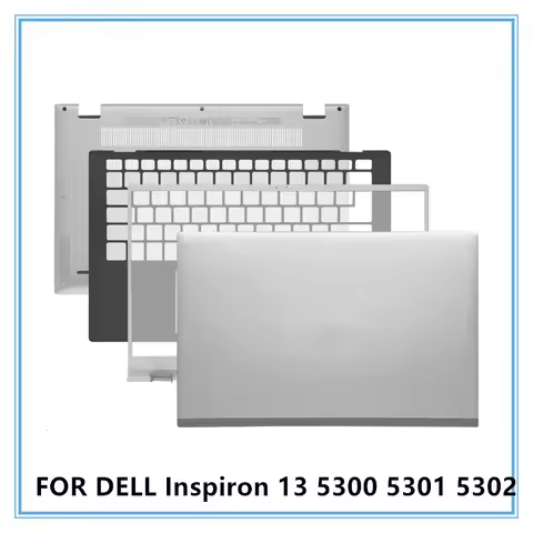 For DELL Inspiron 13 5300 5301 5302 New Original Laptop LCD Back Top Cover/Front Bezel Frame/Palmres