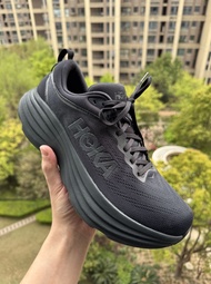 HOKA ONE ONE Bondi 8 舒適 低筒 黑色