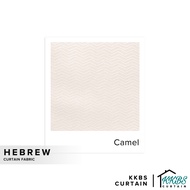 KKBS CURTAIN Hebrew 126" Kain Potong Meter (Hebrew Fabric 126" Cut by Meter)