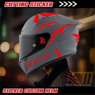 Death Note Helmet Cutting Sticker/ Helmet Sticker