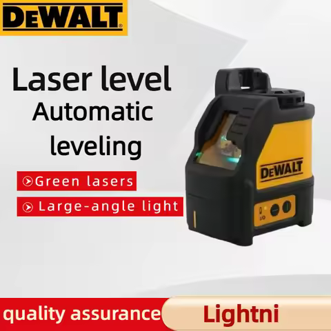 DEWALT DW088CG Laser Level With Case30m Self-Leveling Cross Line Green Cross Line Lase Horizontal Ve