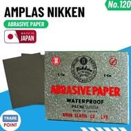 120 (100 Sheets) Nikken Paper Sandpaper made in japan - Abrasive Paper