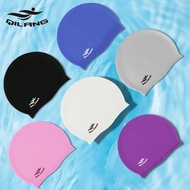 Silicone Swim Cap / Unisex Adult Kid Swim Cap / Topi Renang / Man Woman Swimming Caps / 泳帽 / Topi be