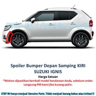 Moulding List Garnish Lis hitam Spoiler Bumper Depan KIRI SUZUKI IGNIS tipe GX type tutup samping be