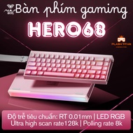 Aula Hero 68 HE Mechanical Gaming Keyboard - Hero 84 HE - Rapid Trigger Polling Rate Keyboard - RT 0