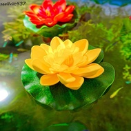 SEALLVIIT 7pcs/set Lotus Flower, 10cm Random Color Artificial Lotus Plant, Fake Lotus Plant Realisti