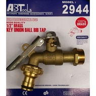 ABT GARDEN TAP KEY UNION BALL BIB TAP