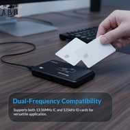 [A&B] Efficient USB RFID Reader 125kHz 13.56MHz for Secure Proximity Sensor Networks {vn}
