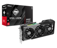 ASROCK AMD RADEON RX 9070 XT STEEL LEGEND DARK / AMD RADEON RX 9070 XT STEEL LEGEND 16GB GDDR6 GPU G