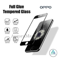 Oppo Full Glue Tempered Glass Screen Protector Realme 2 3 3 Pro 5 5i 5 Pro 6 6i 6 Pro C1 C2 C3 C11 A
