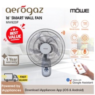 Mowe MW920F 16" Smart Wall Fan Wifi “Complies with IMDA Standards” DA 106682