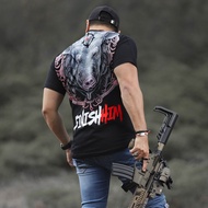 Kaos tactical Babi Hutan T-Shirt | baju camo berburu kaos babi hutan premium