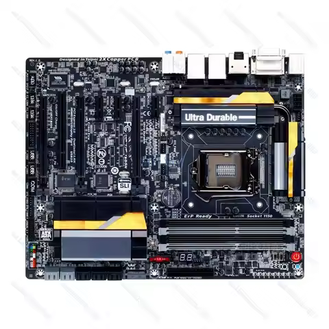 USED For Gigabyte Z87X UD5H motherboard Z87 LGA1150 DDR3 32G HDMI+DVI+DP ATX tested