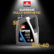 <READY STOCK> Petro-Canada/Petro Canada Supreme™ Synthetic Engine Oil Fully Synthetic 5W-40 >5L