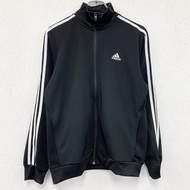 adidas運動外套/球衣，黑色，M碼，古著。
