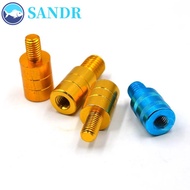 SANDR Fishing Net Adaptor 8mm to 12mm DIY Aaccessory Aluminum Alloy Thread Adaptor M8/M10/M12 8mm to