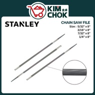 Stanley Chainsaw Files ( 4mm, 4.8mm, 5.6mm, 6.35mm x 200mm ) 22-082B/22-083B/22-087B/22-089B