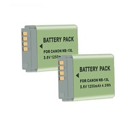 NB 13L Digital Camera Battery for Canon PowerShot G7 X Mark II G7X PM165 G5 X G5X G9 X G9X SX620 SX7