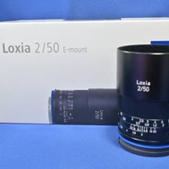 新淨 Zeiss Loxia 50mm F2 For Sony MF 手動鏡 全幅可用 輕巧設計 A7C A7R A9 A1 A...