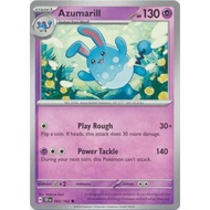 Pokemon Azumarill Card - 065/162 - Common