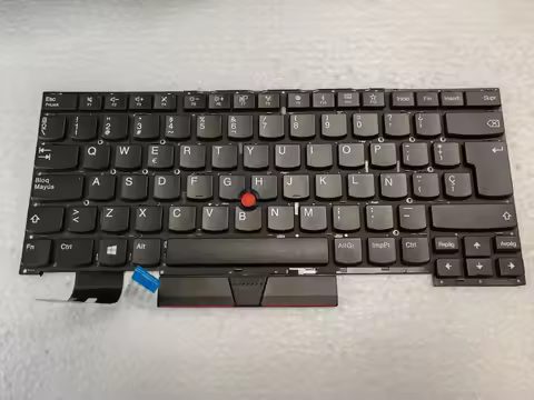 Spanish keyboard For Lenovo ThinkPad T490S T495S T14S Extreme T14S X1 no backlit Notebook keyboard (