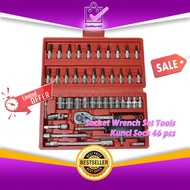 Socket Wrench Set Tools Socket Wrench 46 pcs Socket Wrench 46 in 1