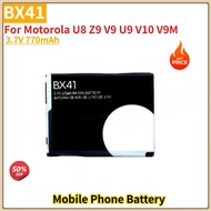 BX41 High Quality Phone Battery 3.7V 770mAh for Motorola U8 Z9 V9 U9 V10 V9M Brand New Replacement B