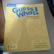 Guess what book Activitily book 4 with online resource