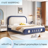 adderf2.sg Leather Children Bed Car Baby Bed Small Apartment Baby Cot Teenager Bed Toddler Bed