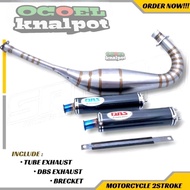 Dbs yamaha y125z y125zr 125z - rxz - rx135 - rxt135 - yt115 stainless power exhaust