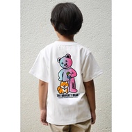 KIDS: DOG HAUGHTY BEAR (WHITE) KIDS TEE