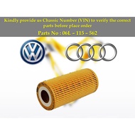 Audi - A3 A4 A5 TT / Volkswagen - Beetle Golf Jetta Passat Oil Filter 06L-115-562