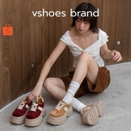 29-2660 Sneakers With Heel Inserts Suede