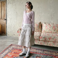 JANET STUDIO • Low-rise skirt