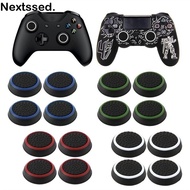 NEXTSMY 4pcs Cover  Game  Replacement Thumb Stick Grip for PS3 PS4 XBOX One