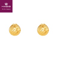 HABIB Oro Italia 916/22K Yellow Gold Earring GE72291021