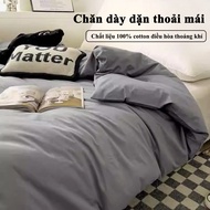 Cotton Duvet Cover Set of 4 Soft, cool, breathablePiece, Set of 4 Piece duvet cover, pillowcase, tic