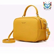 YA2 Multicolor Sling Bag 20x15x6cm with Zipper Closure for Woman
