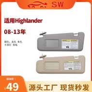 Suitable for Toyota Henlanda Sun Visor 7 4 3 2 0-8 5 E Front Bumper B Gray Left