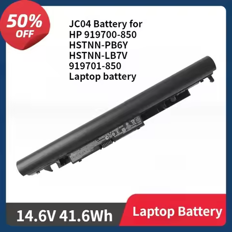 JC04 Battery for HP 919700-850 HSTNN-PB6Y HSTNN-LB7V 919701-850 14.6V 41.6Wh Laptop Battery