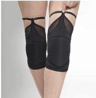 Queen Wear – Black Fire – Pole Dance Knee Pads – Perfect Woman Protection for Ballet Modern Dance an