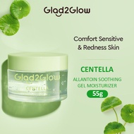 Glad2Glow Centella Allantoin Soothing Moisturizer Gel Repair Skin Barrier Oil-Control Hydrating Mois
