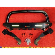 TOYOTA HILIX REVO ROCCO FRONT BUMPER NUDGE BAR WITH LED LIGHT